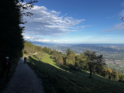 Photo de Stefano “Iddo” le long du parcours