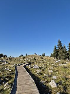 Photo de Jan Brkic le long du parcours