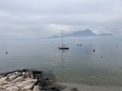 Photo de Gabriela Zoeggeler le long du parcours