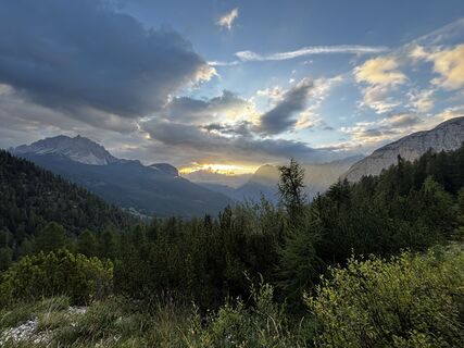 Foto von Petra Egger entlang der Tour