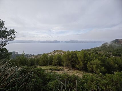 Foto de Andreas Schlosser a lo largo del recorrido