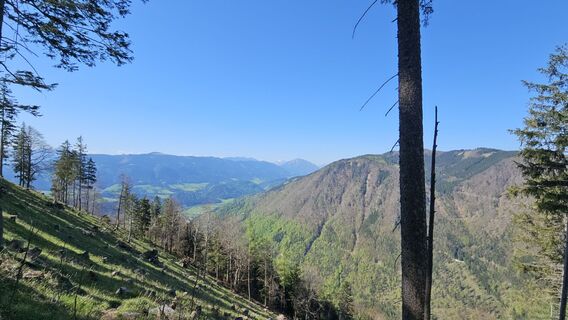 Foto von Peter Prüller entlang der Tour