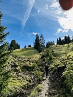 Foto von W.M. entlang der Tour