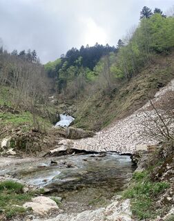 Photo de Toni Lerda le long du parcours
