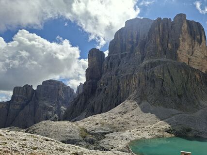 Foto von Adriana Hideg entlang der Tour