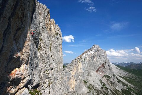 Nina Caprez / Kirchlispitzen Rätikon Prättigau Graubünden