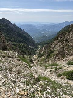 Foto de Heinz Sperl a lo largo del recorrido