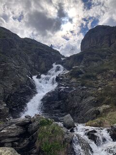 Fotografia z Christian Hoffelner na trase