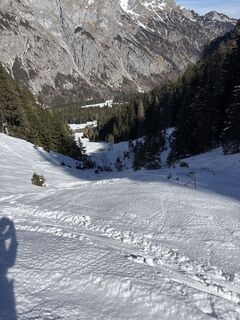 Foto von Heinz Sperl entlang der Tour