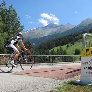 Mont-Cenis-Pass von Lanslebourg aus