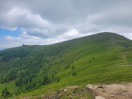 Foto von Dunja Huemer entlang der Tour