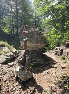 Foto von Gudrun Lippert entlang der Tour