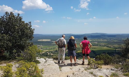 Belvedere auf dem Causse-Sébastien Alla