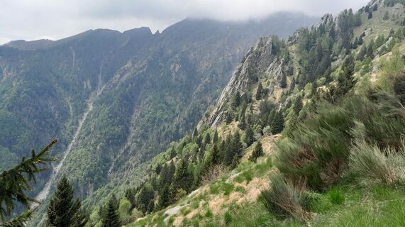 Fotografia z Sergio Fontana na trase