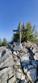 Foto von Christine Arnold entlang der Tour