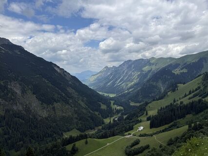 Photo de Norbert Herbig le long du parcours