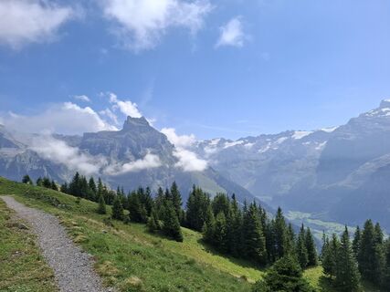 Photo de Michael Putz le long du parcours