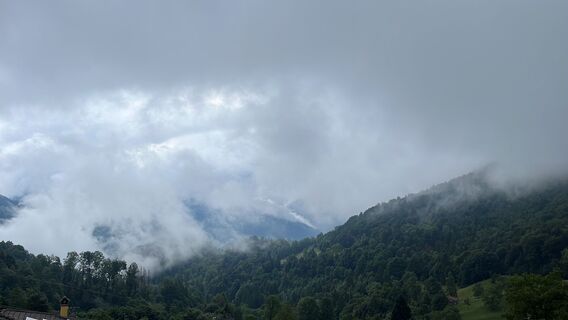 Foto von Alberto Ghiretti entlang der Tour