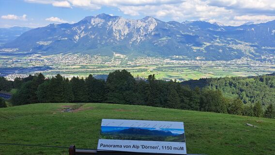 Photo de Norbert Hemmerle le long du parcours
