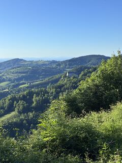 Photo de Alexandra Wasserbauer le long du parcours