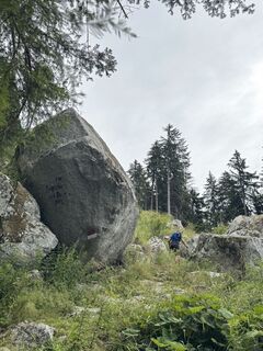 Zdjęcie z alpinfoto wzdłuż trasy