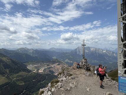 Foto von Gerti Glettler entlang der Tour