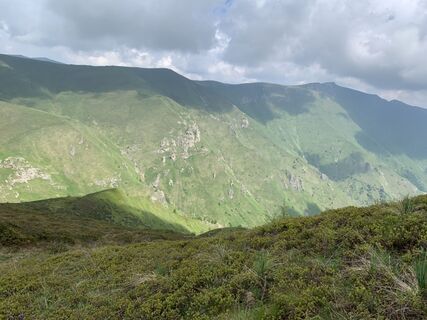 Foto von Toni Lerda entlang der Tour