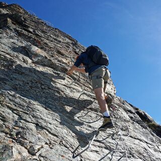 Aufstieg der Via Ferrata