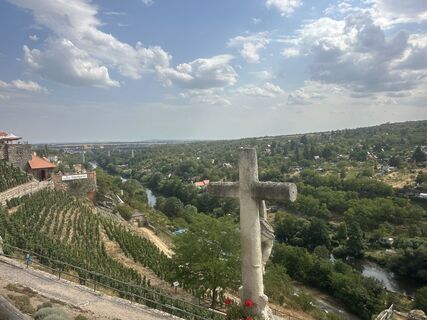 Foto von Iwona Sakowicz entlang der Tour