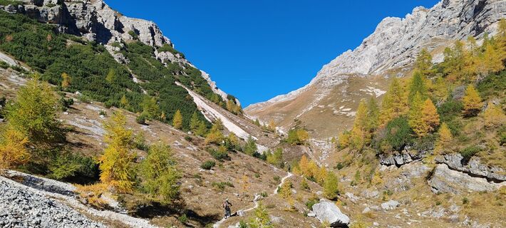 Foto von Simone Ferrari entlang der Tour