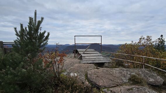 Foto von Katja Senkel entlang der Tour