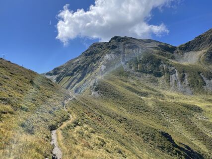 Foto von Josef Kast entlang der Tour