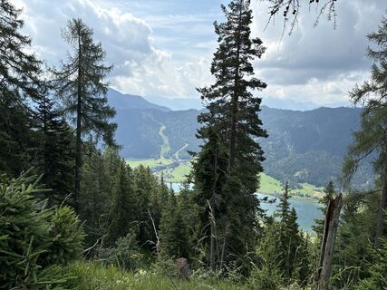 Foto von Heinz Sperl entlang der Tour