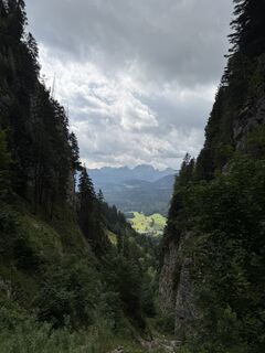Foto von Josh entlang der Tour