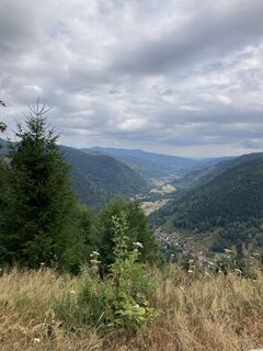 Foto von Sev Hirling entlang der Tour