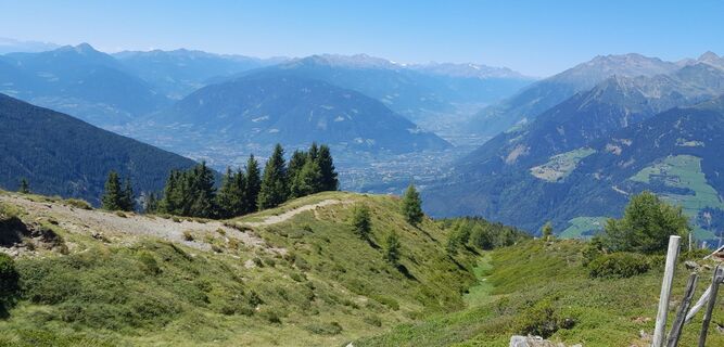 Foto von Steffen Evi Sacher entlang der Tour