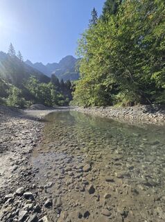 Foto de Anja Carraß a lo largo del recorrido