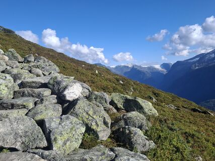 Photo de Luc Luyckx le long du parcours