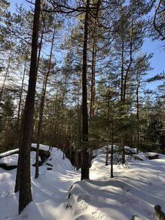 Foto de Lena Edinger a lo largo del recorrido
