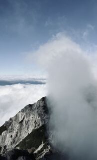 Foto de Aurelian Böhler a lo largo del recorrido