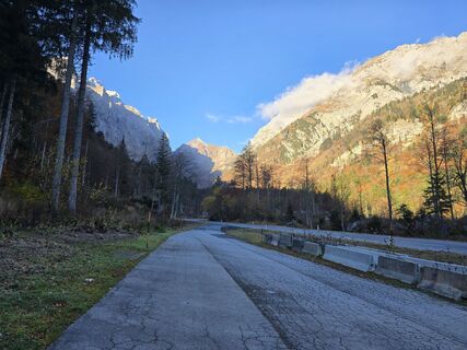 Foto de David Stark a lo largo del recorrido