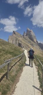Foto von Darija Forgač entlang der Tour