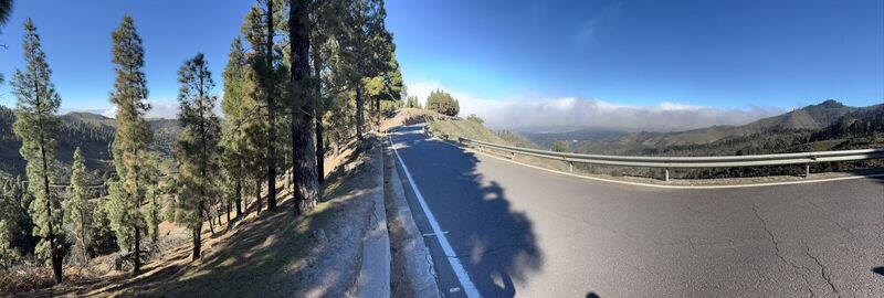Foto de Clemens Schmitz a lo largo del recorrido