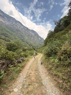 Foto von Koen De Wit entlang der Tour