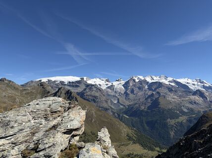 Foto von Monica entlang der Tour