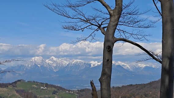 Foto de Franca Škarja a lo largo del recorrido