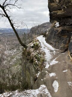 Fotografie z Andre Scherzer na trase