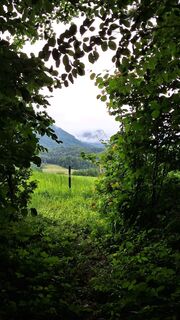 Fotografia z Aga M na trase