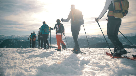Schneeschuhwanderung auf den Gerzkopf