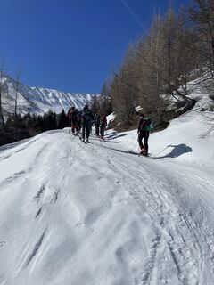 Foto von Berthold Astegher entlang der Tour